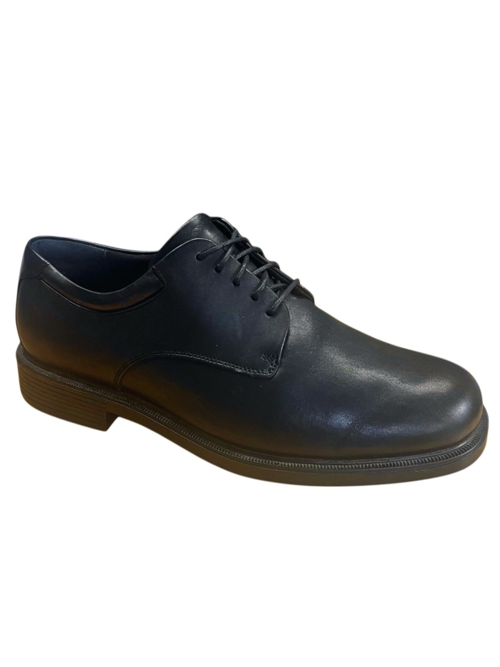 Rockport Mens Lightweight Black Leather Lace-Up Oxford Sz 13